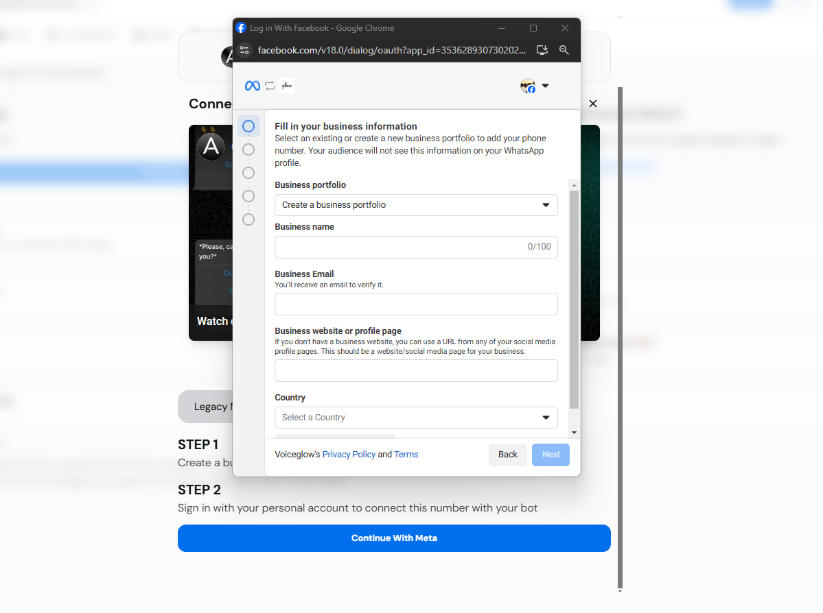 Create Business Portfolio