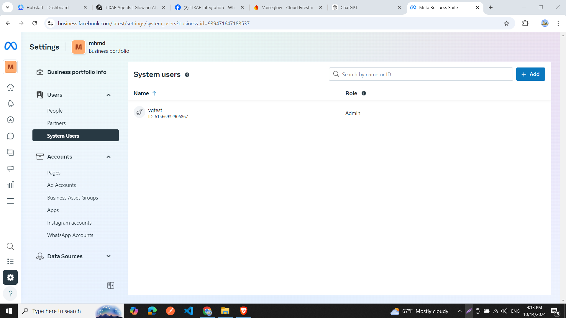 Generate Permanent Token