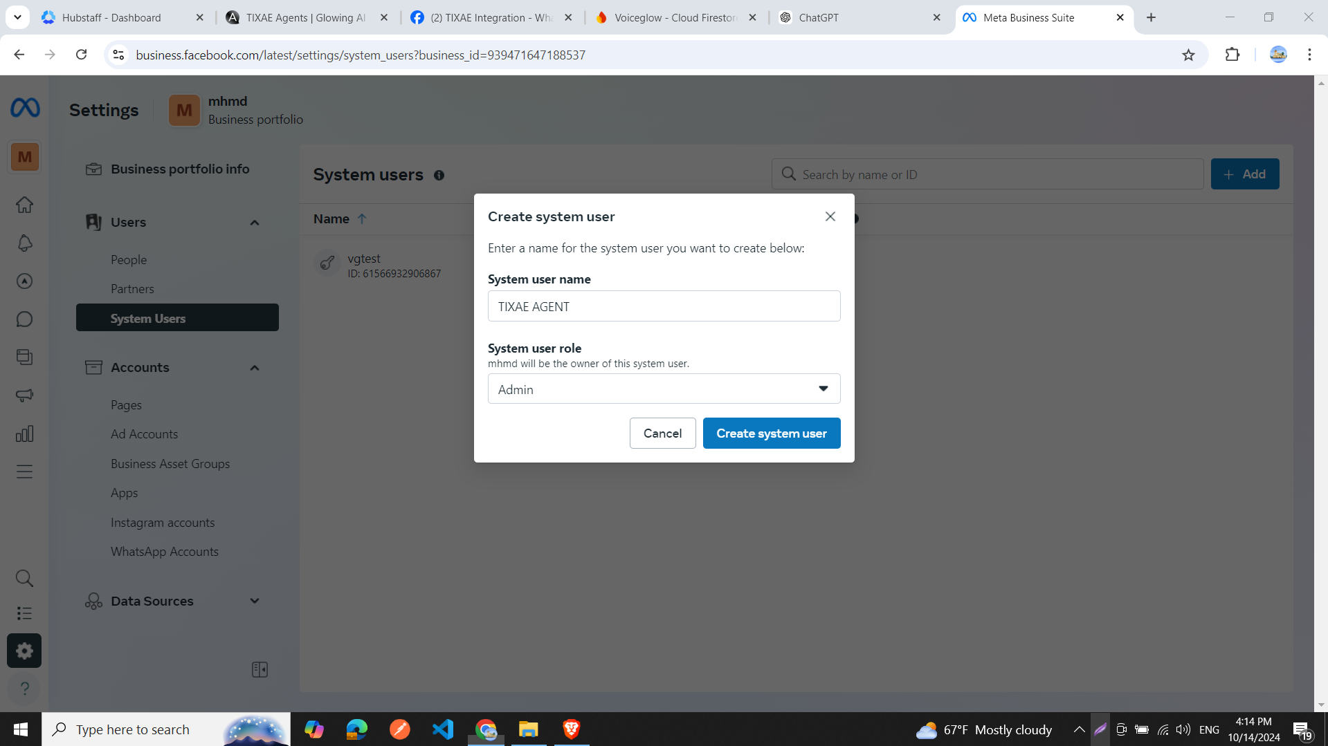 Generate Permanent Token