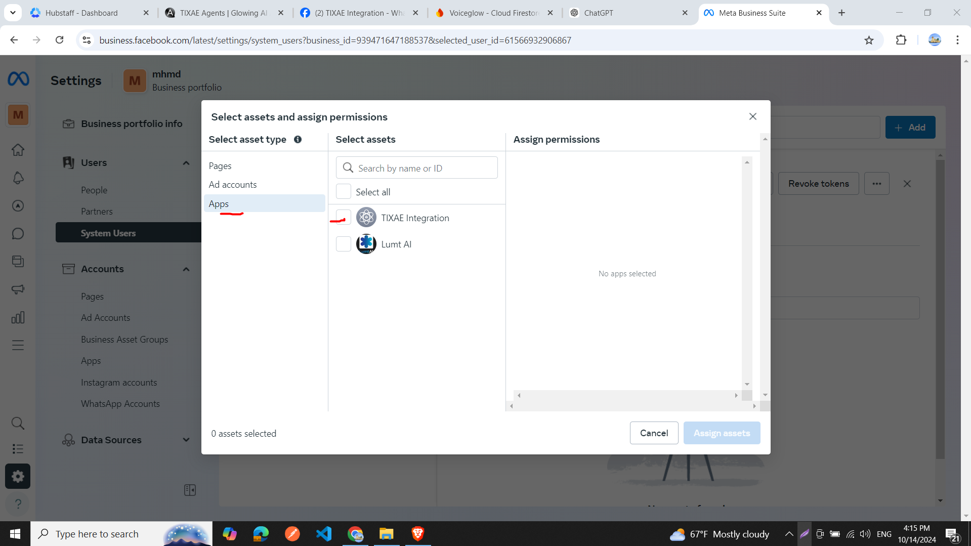 Generate Permanent Token