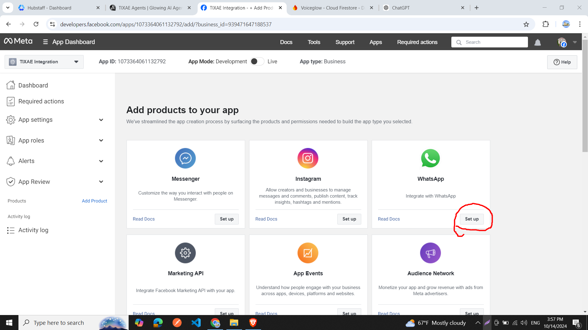 WhatsApp Configuration