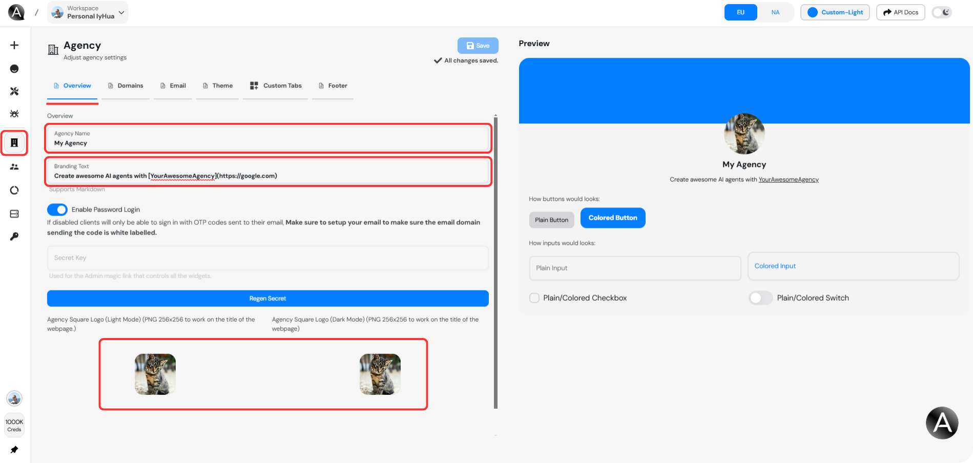 Add Agency Information