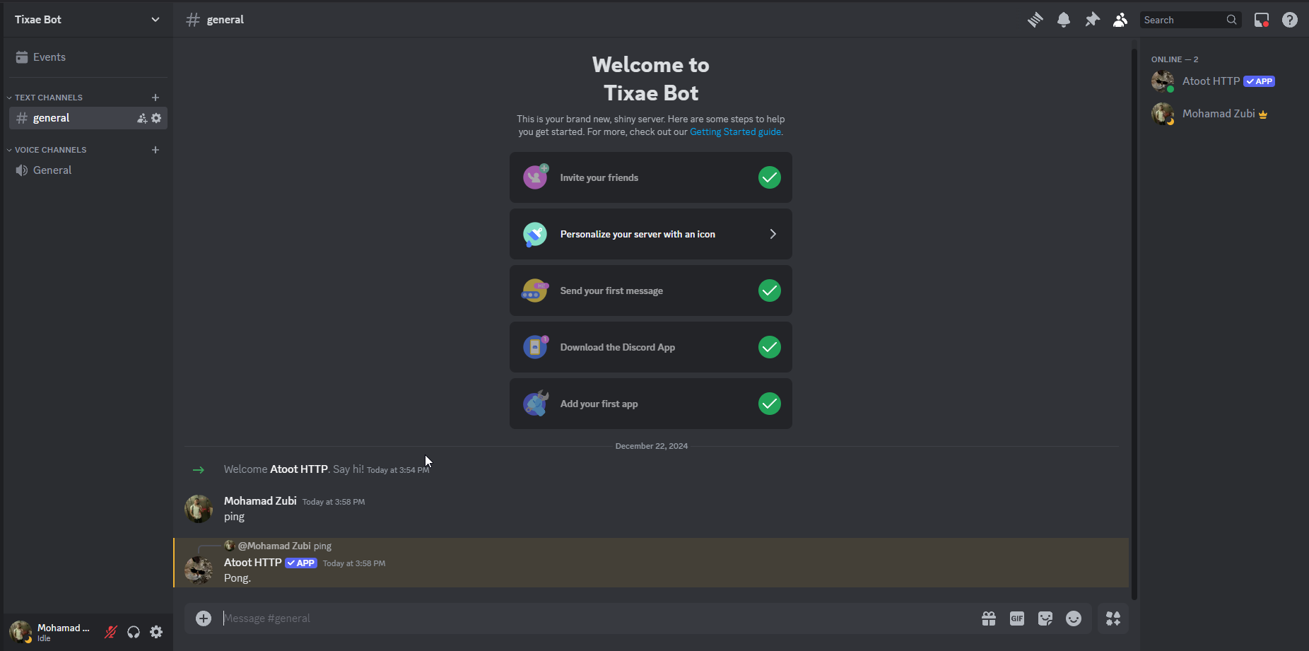 Integration Verification