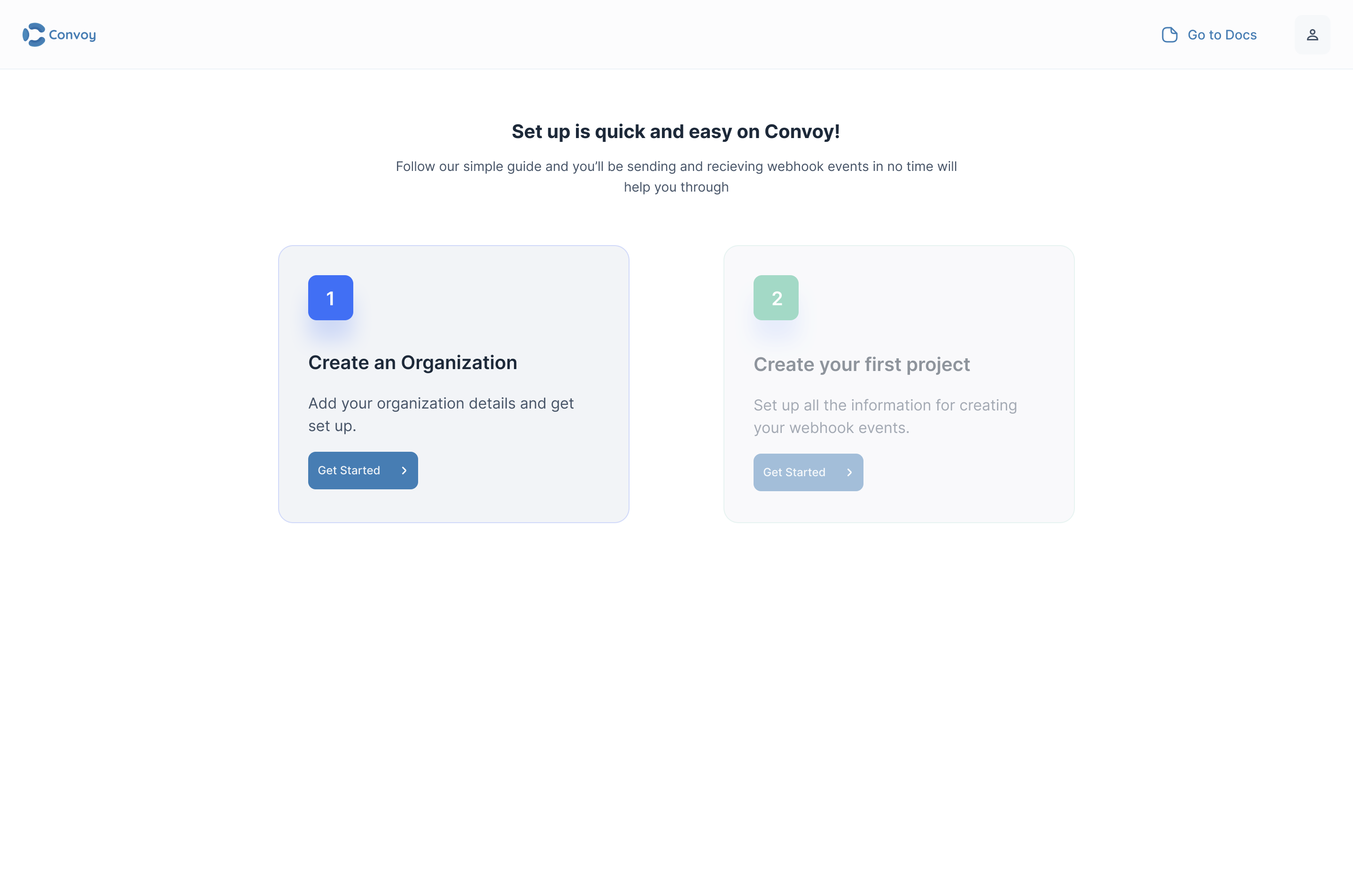 Create organization