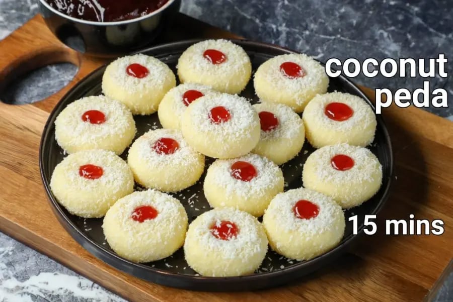 coconut-peda-recipe-coconut-malai-peda