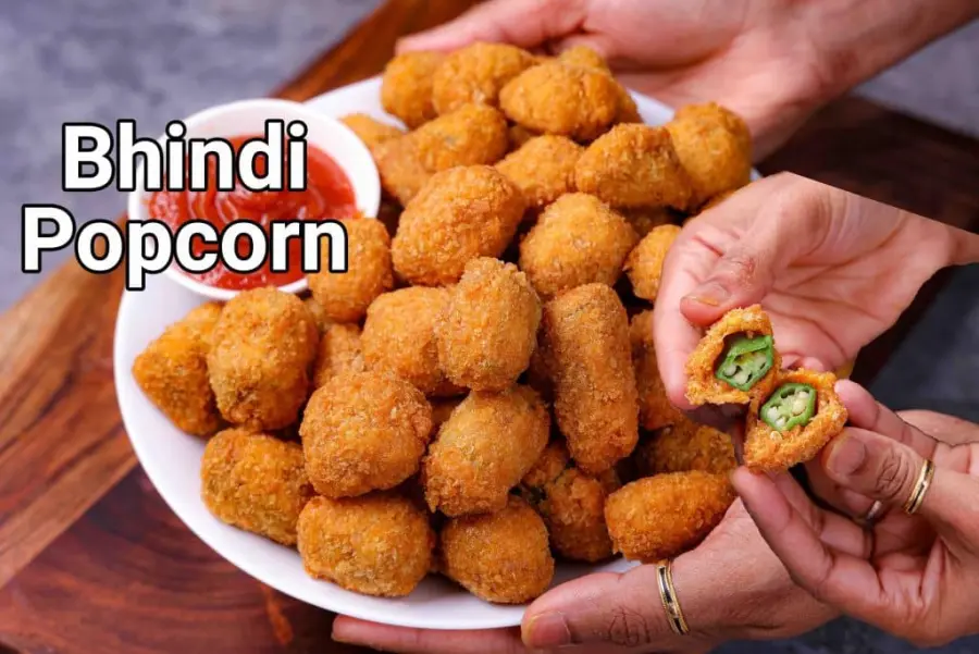 crispy-bhindi-popcorn-recipe-okra
