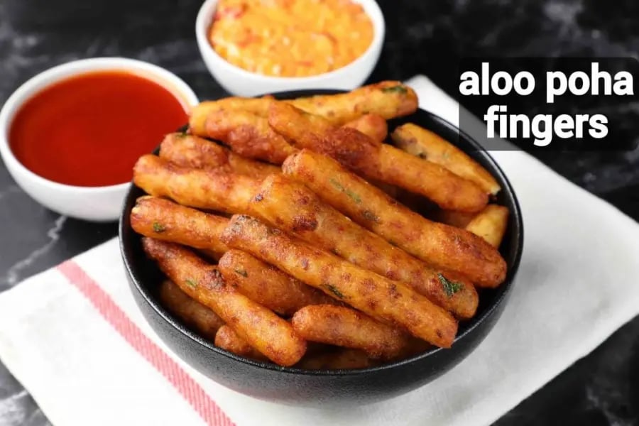 crispy-poha-potato-fingers-recipe