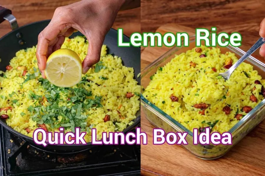 lemon-rice-recipe-chitranna-recipe