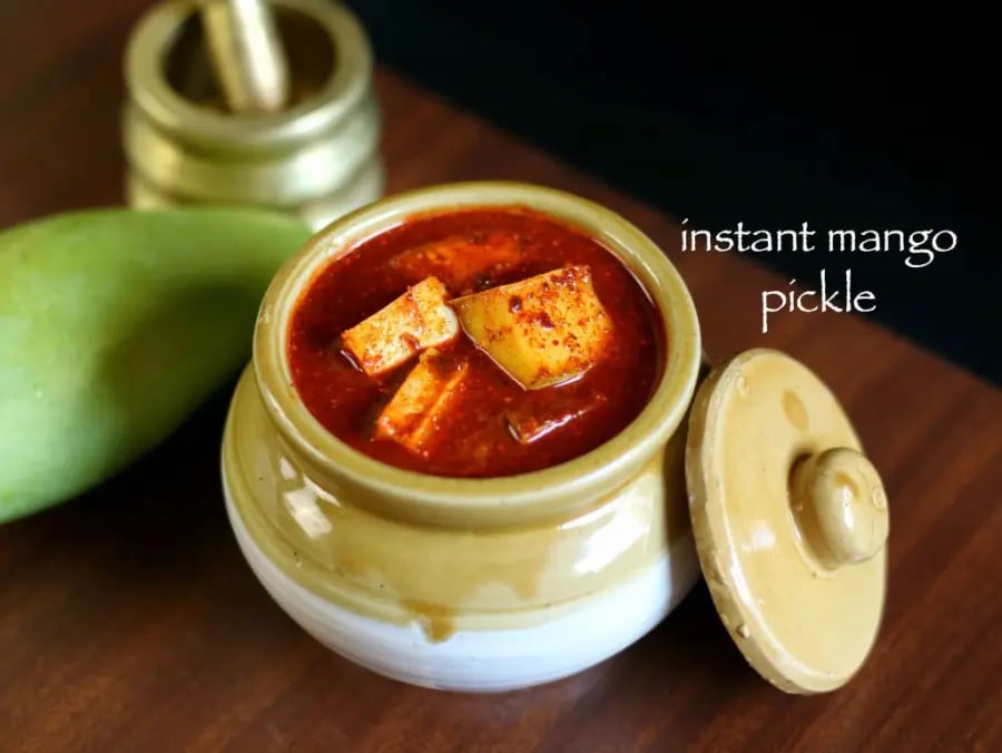 aam-ka-achar-instant-mango-pickle-recipe