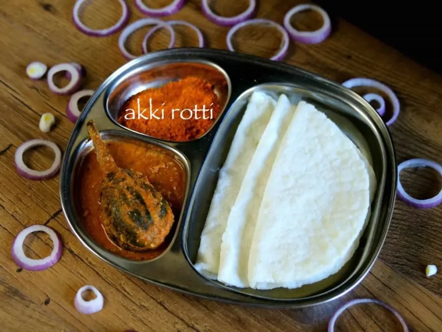 akki-roti-recipe-cooked-rice-rice-roti