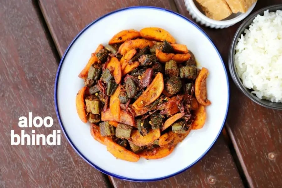 aloo-bhindi-recipe-bhindi-aloo-ki-sabji