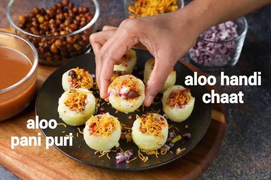 aloo-handi-chaat-recipe-aloo-pani-puri