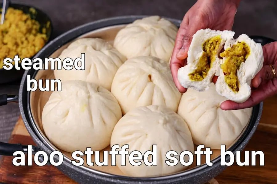 aloo-masala-stuffed-steamed-bun-recipe