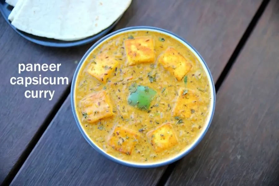 paneer-capsicum-recipe-paneer-gravy