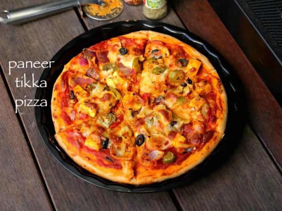 paneer-pizza-recipe-paneer-tikka-pizza
