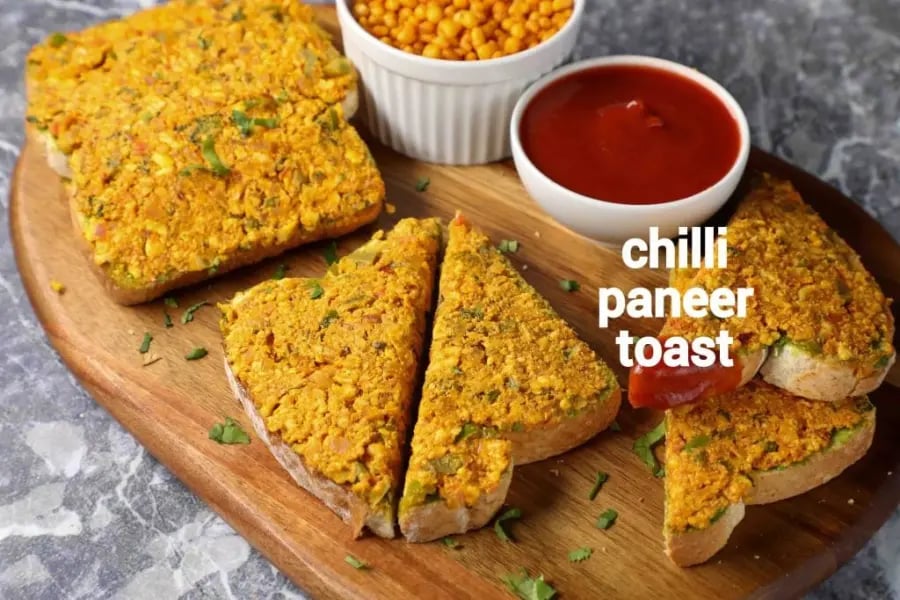 paneer-toast-recipe-paneer-cheese-toast