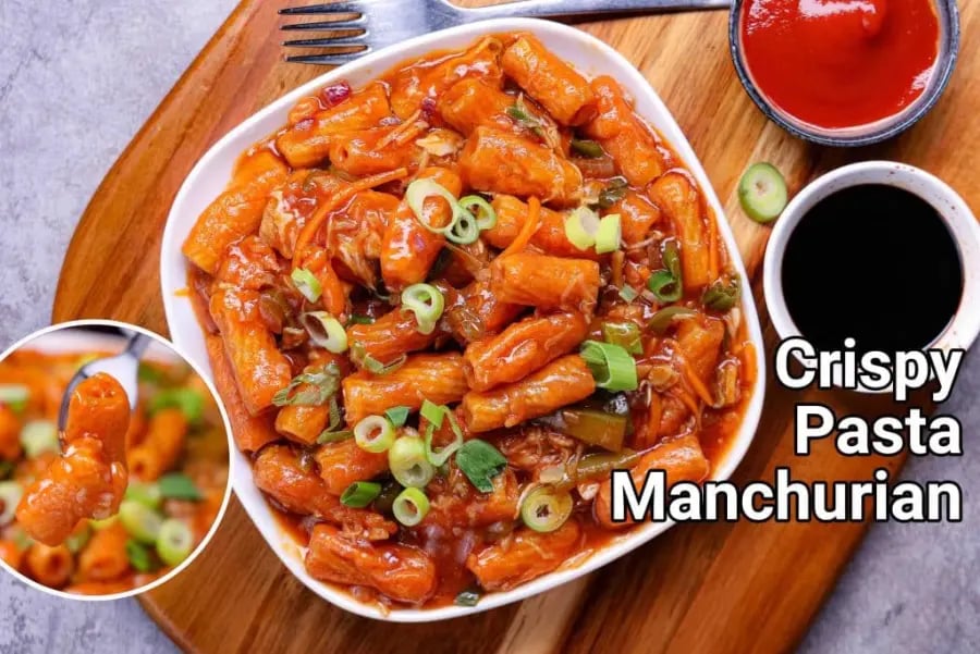 pasta-manchurian-recipe-manchurian