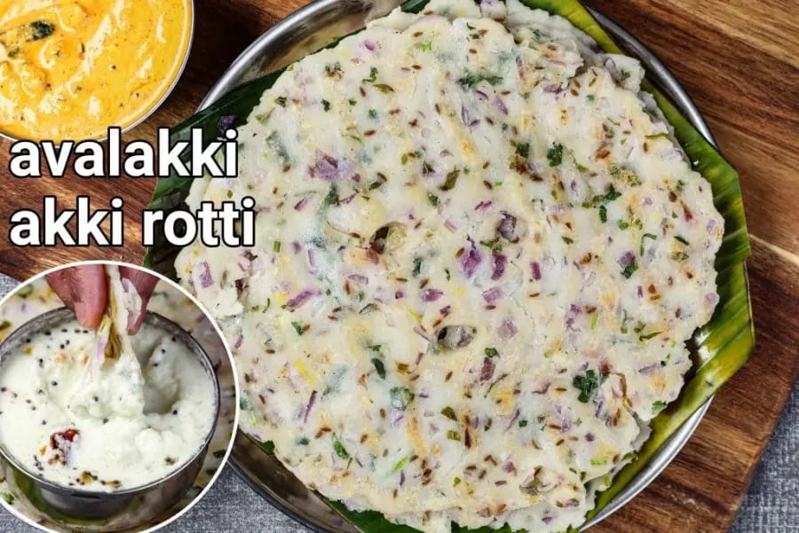 avalakki-rotti-recipe-poha-roti-recipe