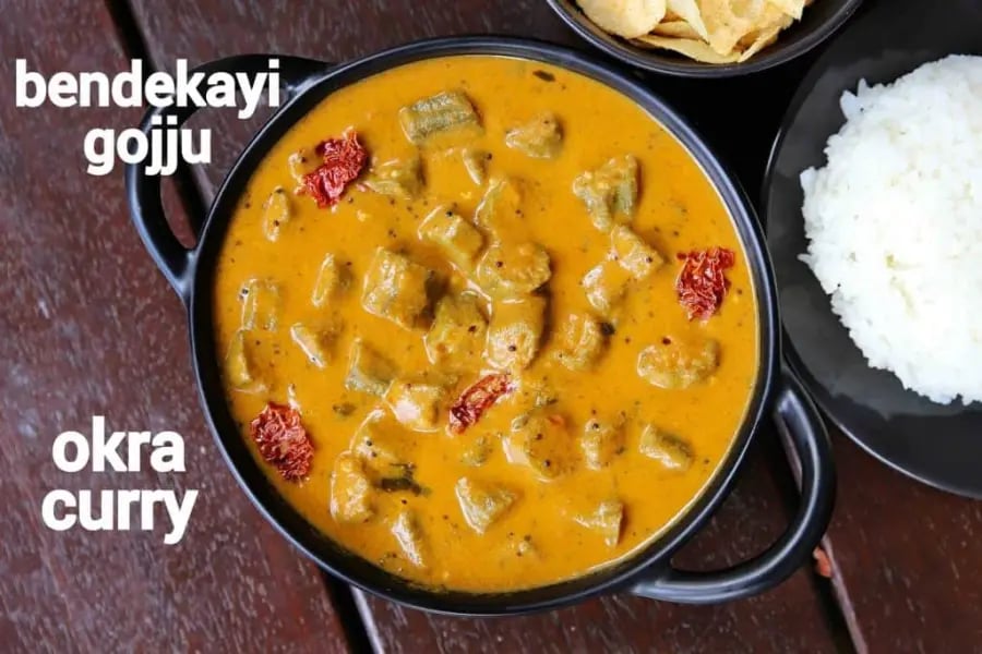 bendekai-gojju-recipe-bendekai-kayirasa
