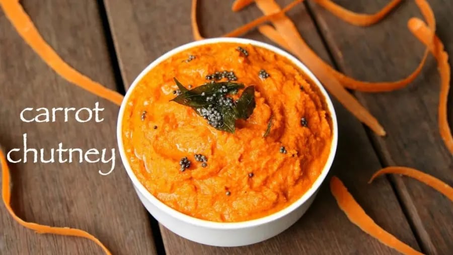 carrot-chutney-recipe-carrot-pachadi