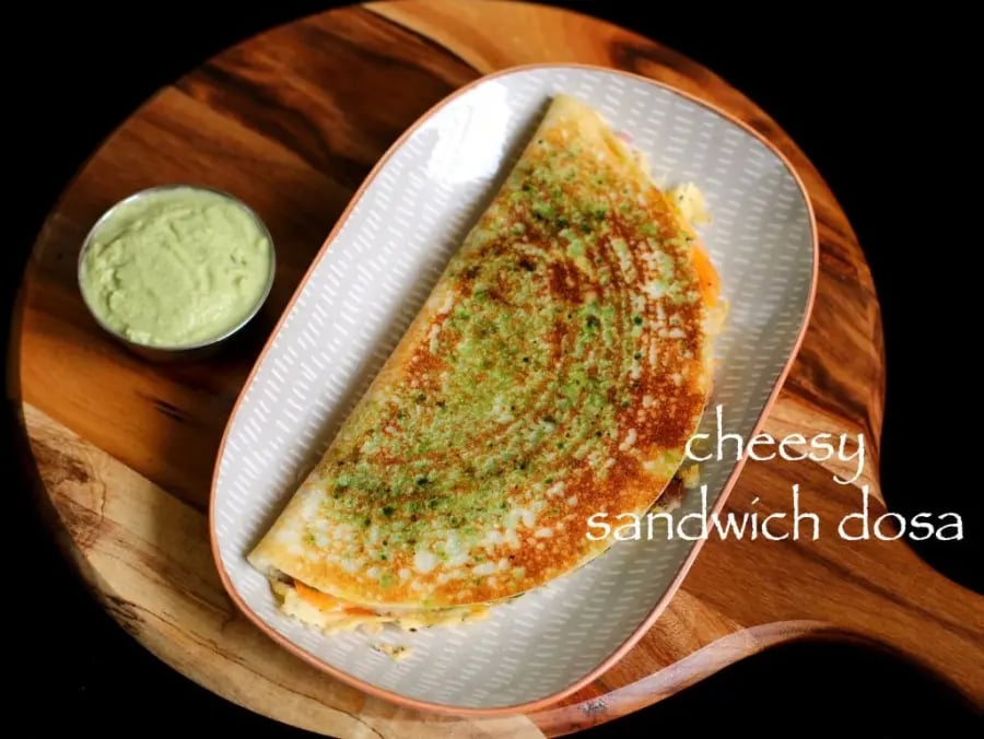 cheesy-sandwich-dosa-recipe-sandwich-uttapam-recipe