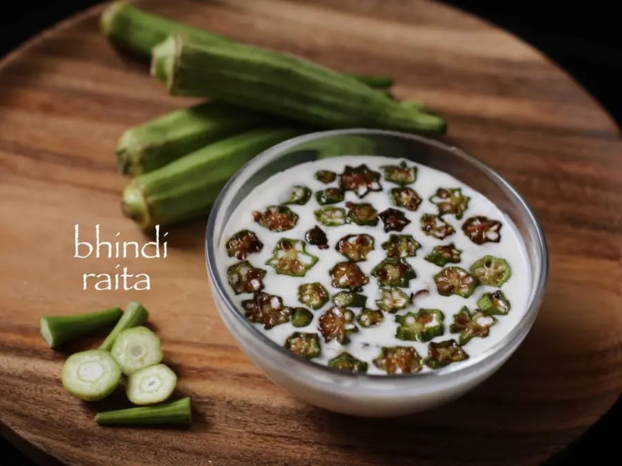 bhindi-tambuli-recipe-bhindi-raita-recipe-okra-raita