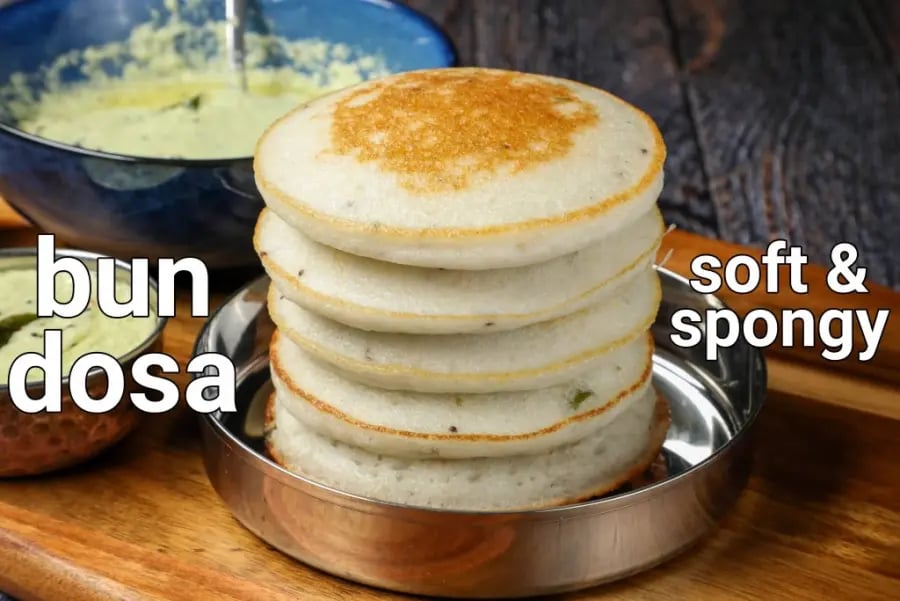 bun-dosa-recipe-soft-spongy-thick-dosa