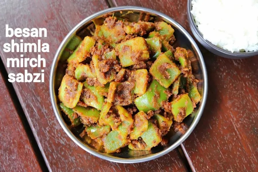shimla-mirch-besan-sabji-recipe-capsicum