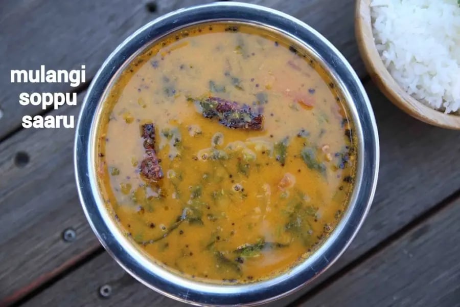 soppu-saaru-recipe-radish-leaves-saaru