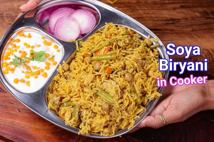 soya-biryani-recipe-soya-chunks-biryani