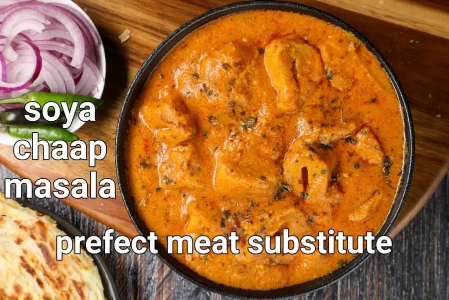 soya-chaap-masala-gravy-recipe