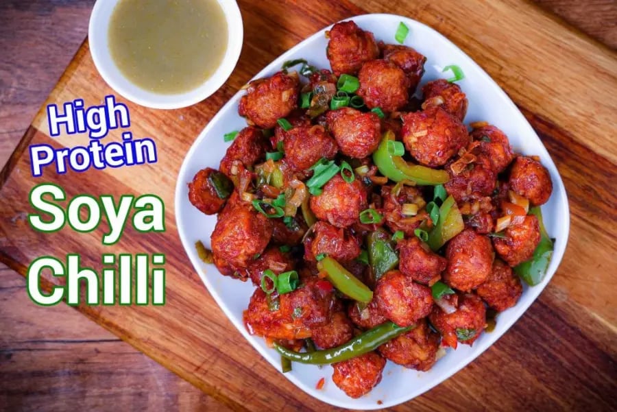 soya-chilli-recipe-soyabean-chilly