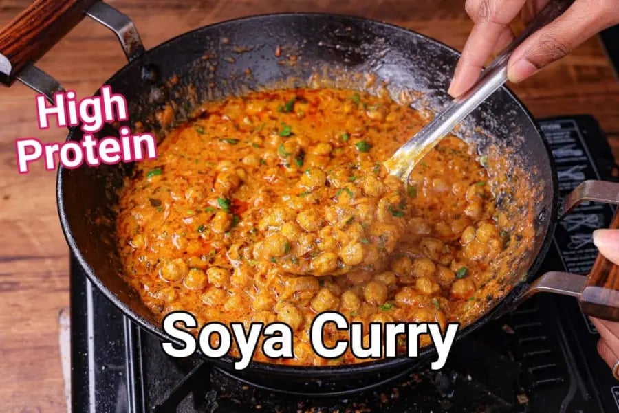 soya-chunks-curry-recipe-soya-bean-curry