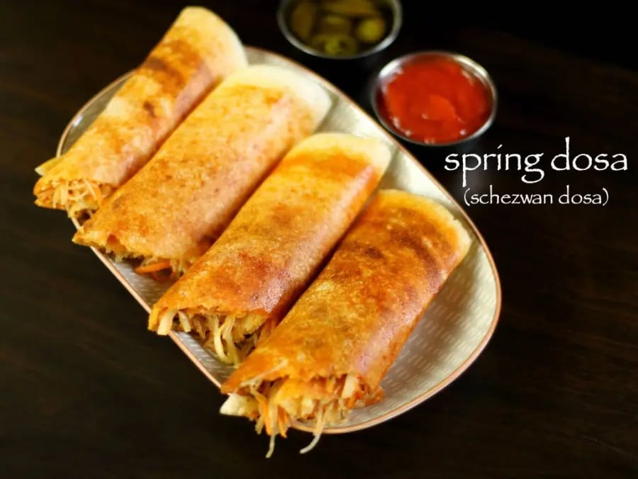 spring-dosa-recipe-chinese-schezwan-dosa