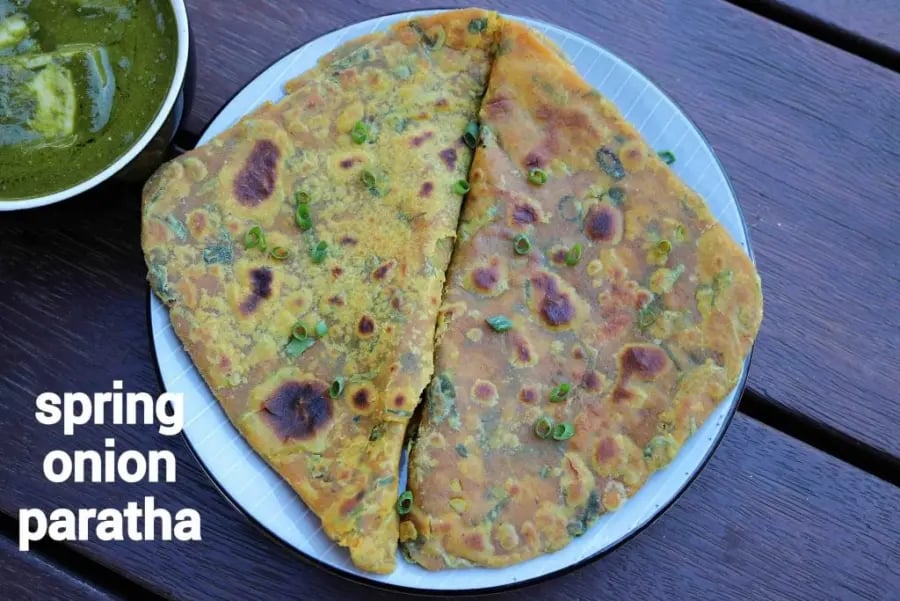 spring-onion-paratha-recipe