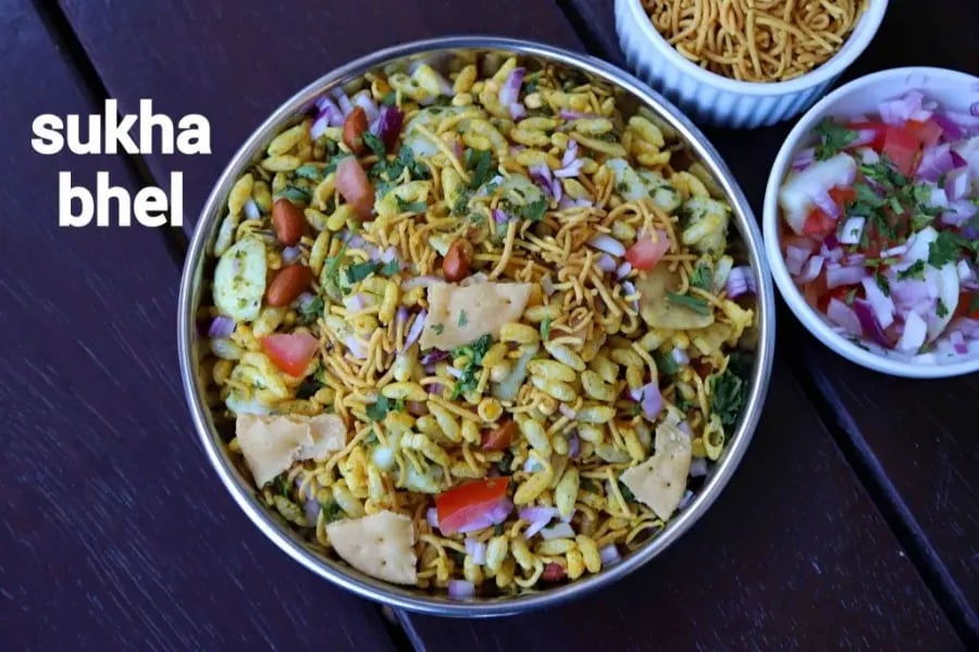 sukha-bhel-recipe-dry-bhel-puri-recipe
