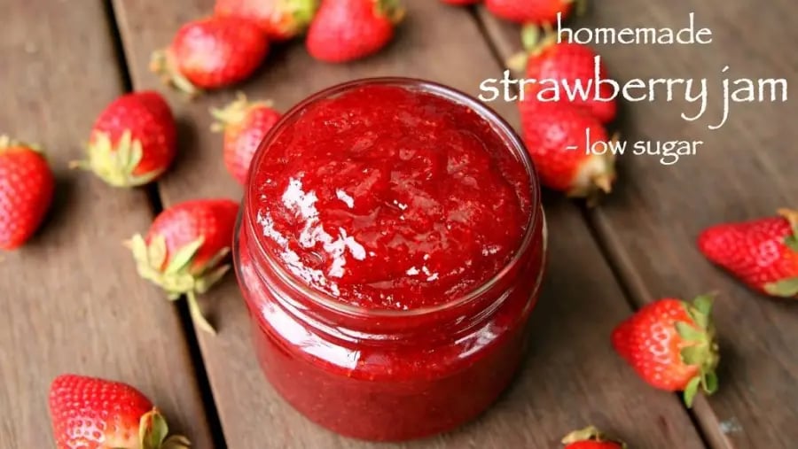 homemade-low-sugar-strawberry-jam-recipe