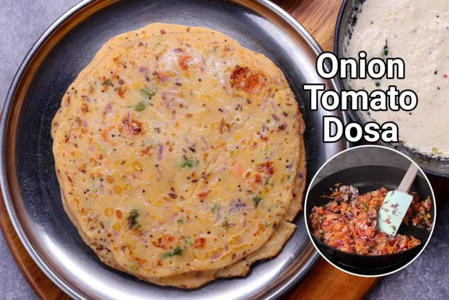 instant-atta-onion-tomato-dosa-recipe