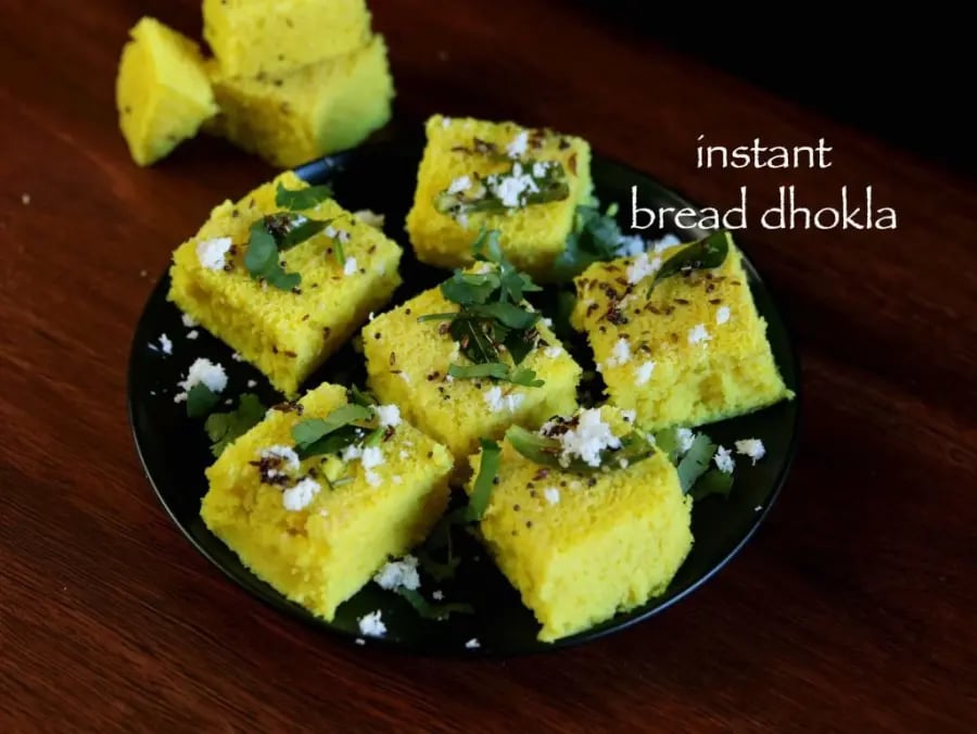 instant-bread-dhokla-recipe-quick-easy