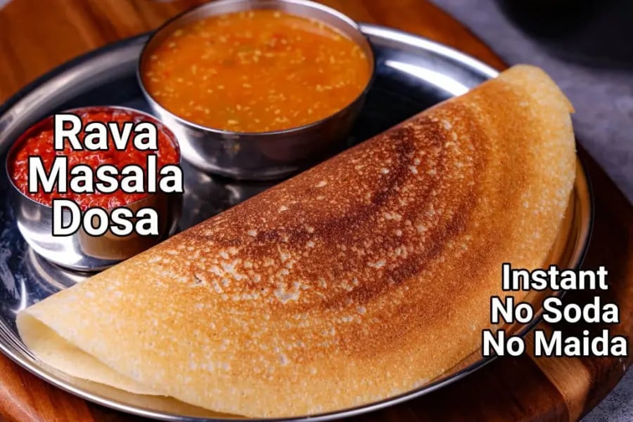 instant-crispy-rava-masala-dosa-recipe