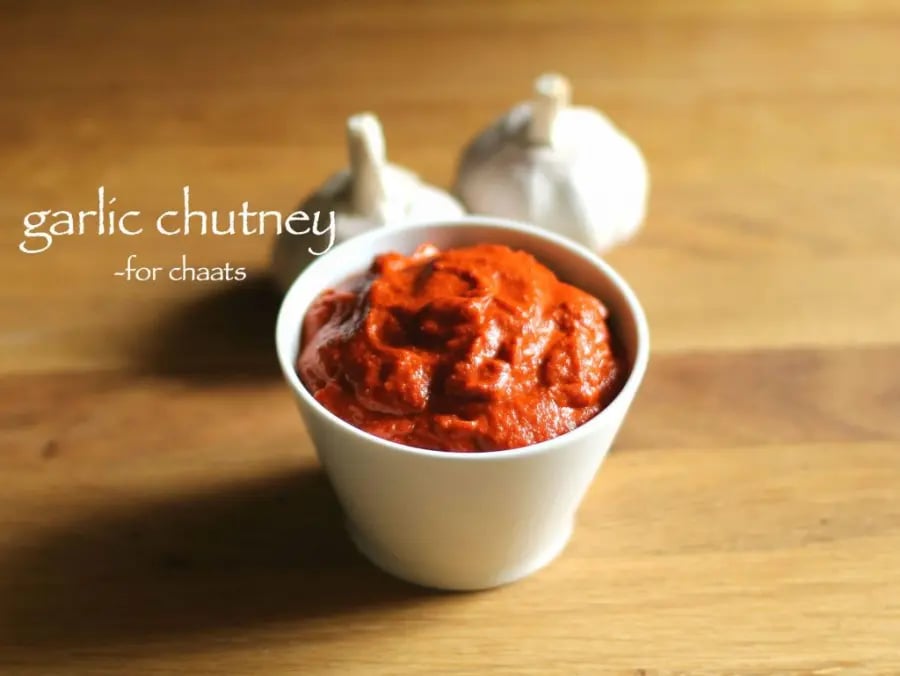 red-chilli-garlic-chutney-chaat-recipe