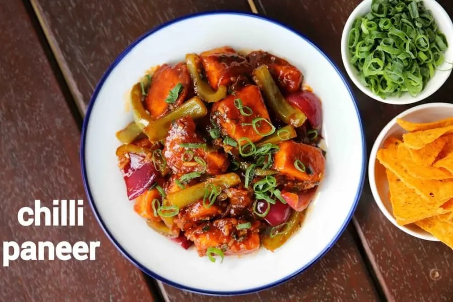 restaurant-style-chilli-paneer-recipe