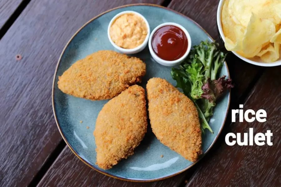 rice-cutlet-recipe-leftover-rice-cutlets