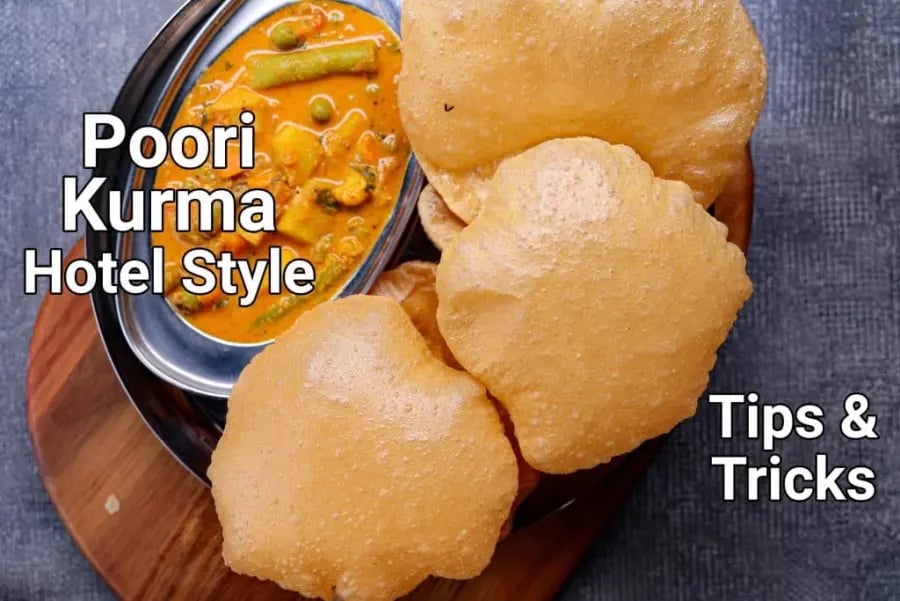 saravana-bhavana-style-poori-kurma