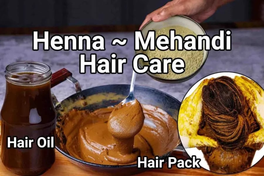 mehandi-hair-pack-recipe-henna-hair-oil