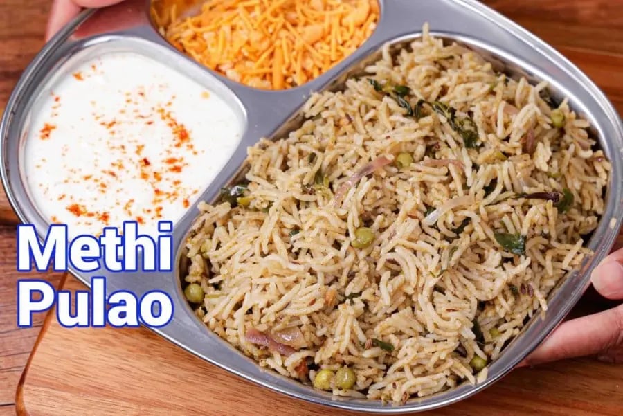 methi-pulao-recipe-methi-rice-recipe