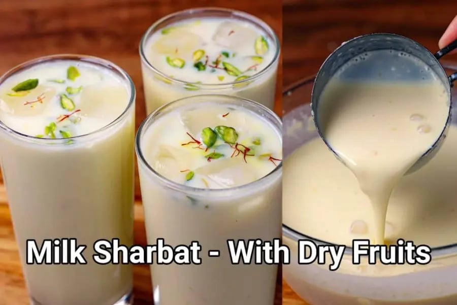 milk-sharbat-recipe-dry-fruit-mix