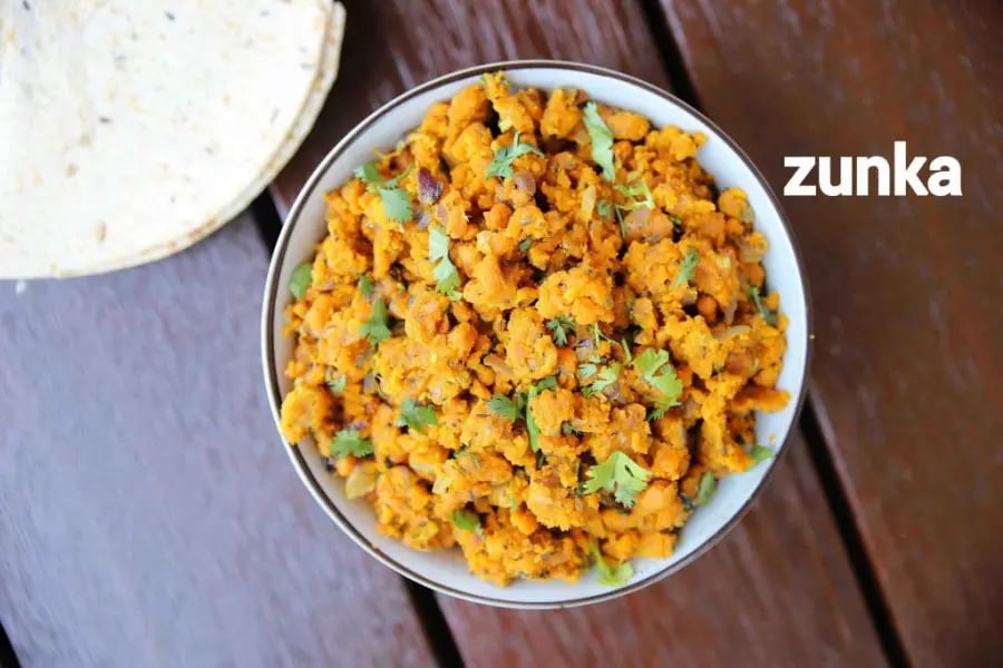 jhunka-marathi-zunka-recipe-dry-pitla