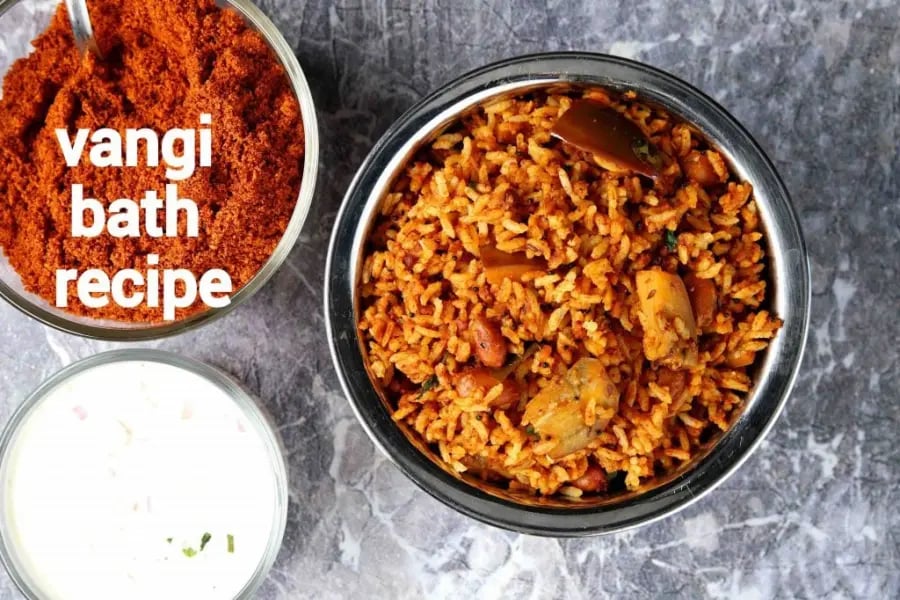 vangi-bath-recipe-brinjal-rice-recipe