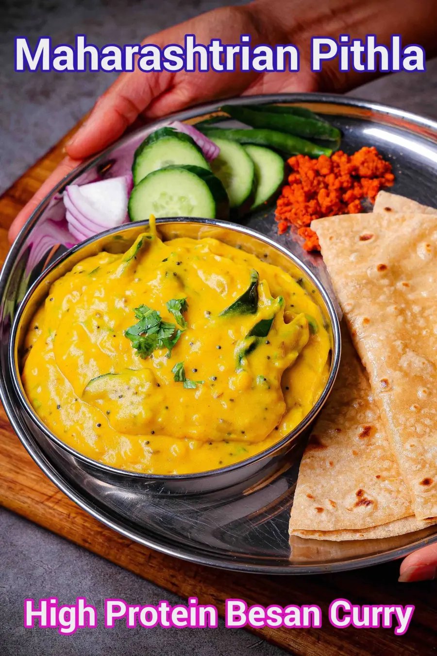 pithla-recipe-maharashtrian-pitla-bhaji